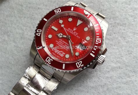 rolex submariner coca cola replica|rolex sea dweller submariner.